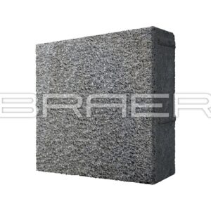Плита тротуарная BRAER "Лувр" 200/200*60 (Гранит) двухсл под 14,4м2