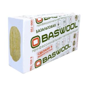 Утеплитель базальтовый BASWOOL Руф В160 1200*600*50 (4шт/упак 0,144м3 - 2,88м2)