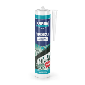 Герметик силиконовый KRASS Универсальный (300мл) Белый