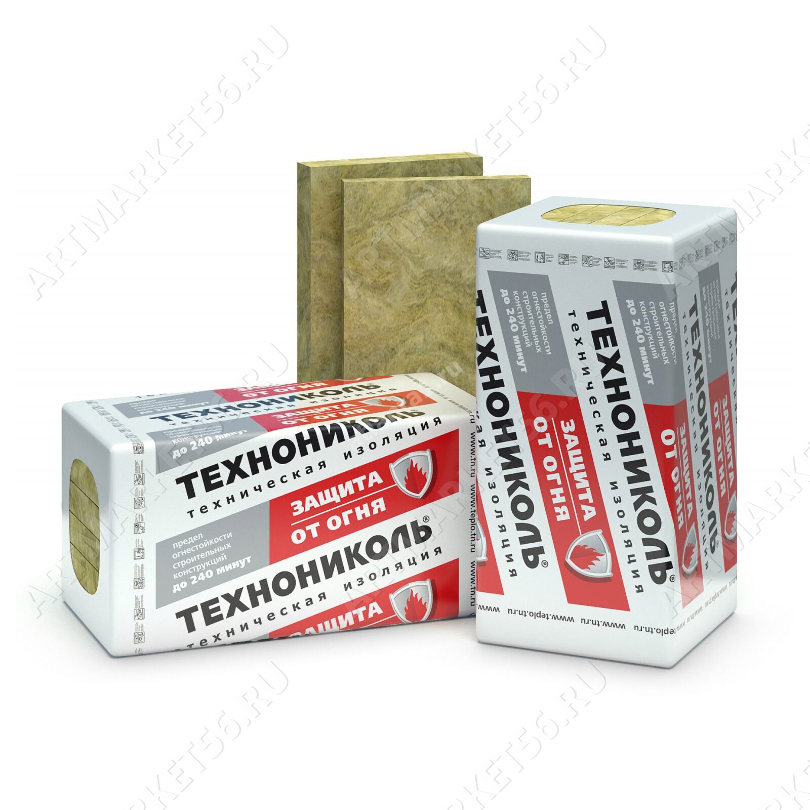 Утеплитель базальтовый ТехноНИКОЛЬ ТехноФас Коттедж 1200*600*100 (упак 0,216м3 - 2,16м2 - 3пл)