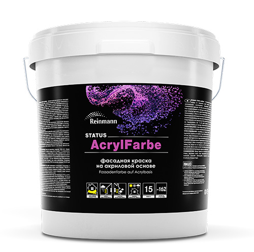 Краска акриловая фасадная REINMANN "AcrylFarbe" (15л) Base C