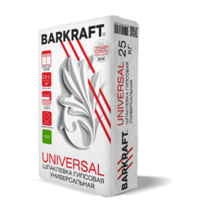 Шпаклевка BARKRAFT UNIVERSAL (мешок 25 кг)