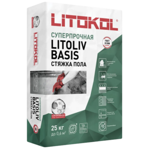 Ровнитель для пола ЛИТОКОЛ  Litoliv BASIS (25кг)