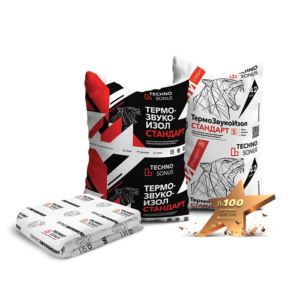 Звукоизоляционный материал ТЕХНО-СОНУС ТермоЗвукоИзол Стандарт 10*1,5*0,014 (упак 15м2)