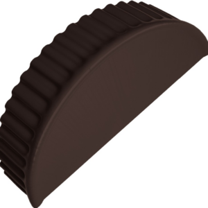 Заглушка торцевая GRAND LINE PurLite Matt RAL 8017 (Шоколад)
