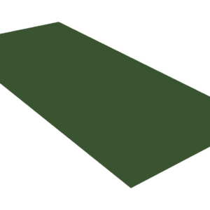 Плоский лист GRAND LINE 0,5 Satin Mat TX с пленкой RAL 6020 (Хромовая зелень)
