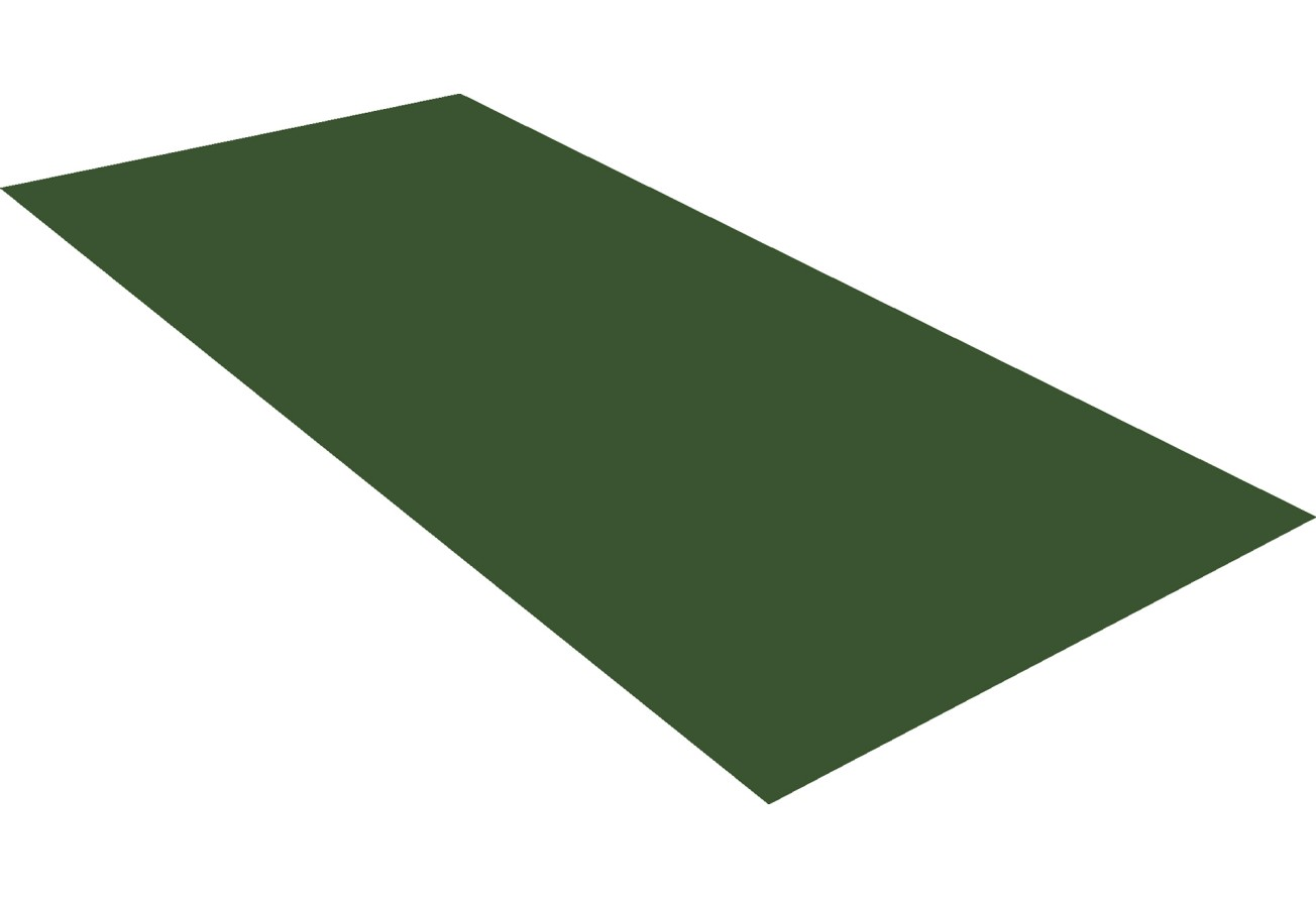 Плоский лист GRAND LINE 0,5 Satin Mat TX с пленкой RAL 6020 (Хромовая зелень)