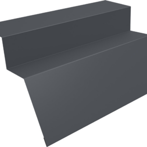 Металлочерепица камея GRAND LINE 0,5 Satin Matt RAL 7024 (Мокрый асфальт)