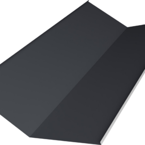 Планка ендовы нижней 300*300 GRAND LINE 0,5 Satin Matt RAL 7024 (Мокрый асфальт) L=2м