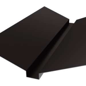 Планка ендовы верхней GRAND LINE 0,5 Satin Мatt 115х30х115, RAL 8017 (Шоколад) L=2м