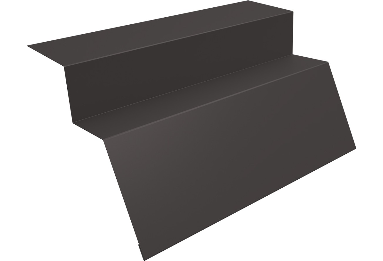 Металлочерепица камея GRAND LINE 0,5 PurLite Matt 1,18*0,65 (RR 32 Тёмно-коричневый)