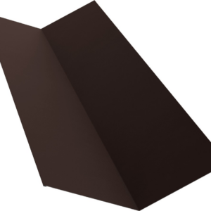 Планка ендовы верхней 145*145 GRAND LINE 0,5 Satin Мatt RAL 8017 (Шоколад) L=2м