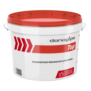 Шпатлевка полимерная финишная  DANOGIPS ТОР 5 кг (3л), 120 уп/пал