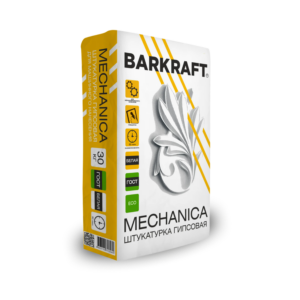 Штукатурка BARKRAFT MH Mechanica для механизированного нанесения (мешок 30 кг) поддон 45 шт.
