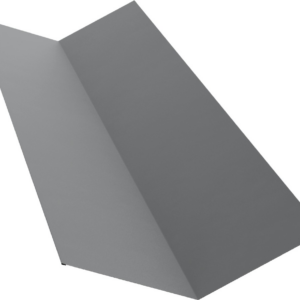Планка ендовы верхней 145*145 GRAND LINE 0,5 Satin RAL 7004 (Сигнальный серый) L=2м