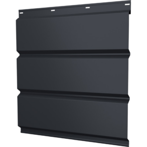 Софит металлический без перфорации GRAND LINE 0,45 Drap RAL 7024 (Мокрый асфальт)