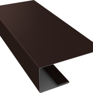J-Профиль GRAND LINE 0,5*18мм Satin Matt TX RAL 8017 (Шоколад) L=2м