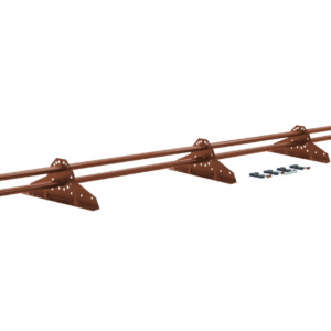 Снегозадержатель трубчатый Grand Line RAL 8004 3м